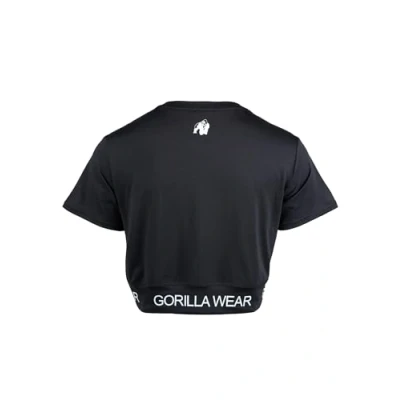 Abbildung von Gorilla Wear Colby Cropped Tshirt print, Damen, Größe: XS, Black