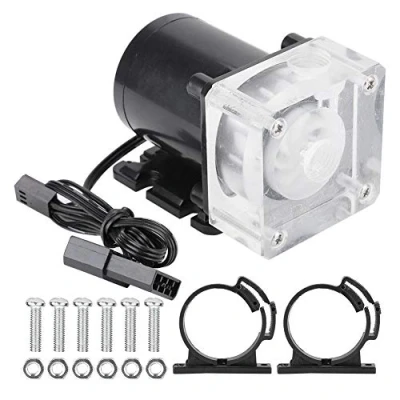 Abbildung von Annadue PC Wasserkühlung Pumpe, DIY Computer Leises Wasserkühlungspumpe, 12V Durchflussrate bei 4 Metern 600H/L, XHC8