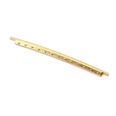 Abbildung von Alnicov Gitarren Bunddraht, 20 Stück, vernickeltes Kupfer, 2,0 mm Set für E Akustikgitarre, Bünde, Griffbrett, Gold