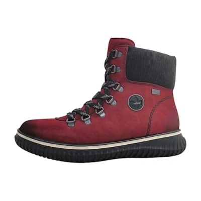 Abbildung von Rieker Damen Schnürstiefel in rot Gr. 36