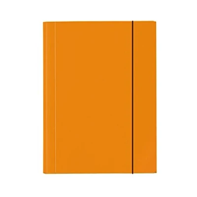 Abbildung von VELOFLEX 4432330 Sammelmappe Velocolor, DIN A3, Eckspannermappe, Ordnungsmappe, Zeichenmappe, orange