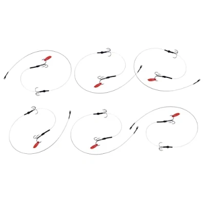 Abbildung von Ultimate 7x7 Steelwire Deadbait Leader Set (6 Stück) Angelsystem