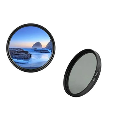 Abbildung von dHD DIGITAL Marken CPL Filter Polfilter 77mm Polarisationsfilter 77 mm
