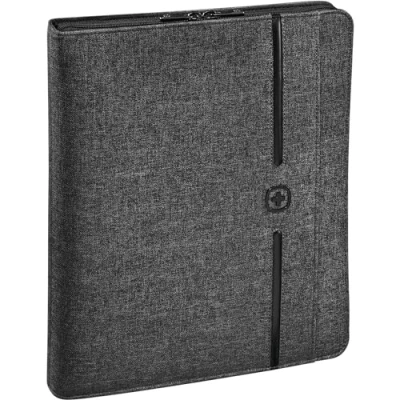 Abbildung von Wenger Schreibmappe &quot;Affiliate, grau&quot;, mit 10 Zoll Tabletfach