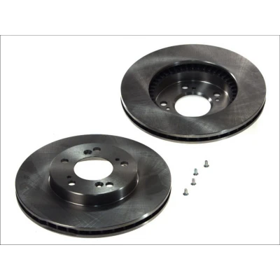 Abbildung von DELPHI BG3061 Bremsscheibe 282 23 5 Belüftet geölt unbehandelt ohne Radlager, ABS Sensorring HONDA: Integra II Coupe, CR V 1, Legend 2 Limousine