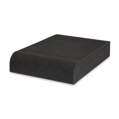 Abbildung von Dynavox Schaumstoff Absorberplatte für Regallautsprecher/Studio Monitore, Reduziert Vibrationen an der Gehäuseoberfläche, 2er Set