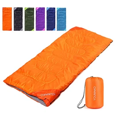 Abbildung von Rucksack Schlafsack für Erwachsene und Kinder leicht, wasserdicht, bequem Frühling, Sommer, Herbst Wandern, Reisen, Camping