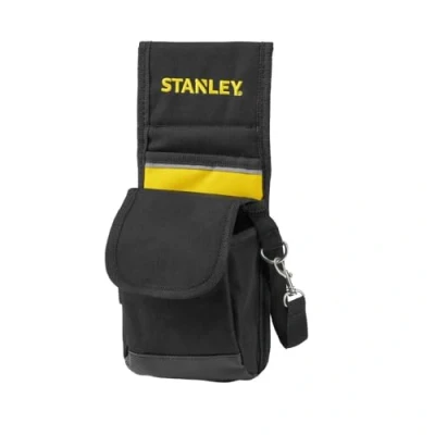 Abbildung von Stanley Gürteltasche / Werkzeugtasche Maße (16x24x11cm, Gürtel aus doppellagigem Denier Nylon für Werkzeuge und Zubehör, stabil, großes Hauptfach, Mobiltelefontasche) 1 93 329