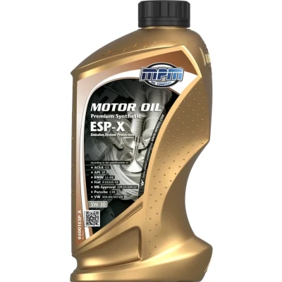Abbildung von Mpm Premium Synthetic ESP X 5W 30 1l Motoröl 05001ESP VOLKSWAGEN: Golf 5 Schrägheck, 4 7 BMW: 3 Touring