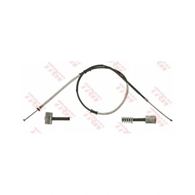 Abbildung von TRW GCH495 Handbremsseil 2140, 1844 Trommelbremse FIAT: Doblo I Cargo