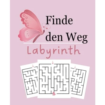 Abbildung von Finde den Weg Labyrinth: Rätzelbuch für Kinder 4 6 J.