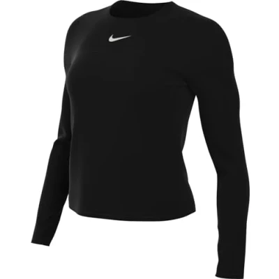 Abbildung von Nike Performance Swift Langarmshirt, Damen, Größe: XL, Black/(reflective silv)