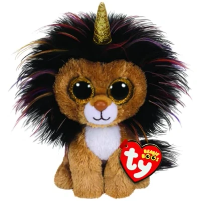 Abbildung von Ty® Kuscheltier Ty Beanie Boo Ramsey Löwe 15 cm (NEU &amp; OVP)