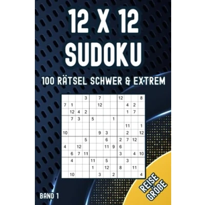 Abbildung von Sehr Schwere 12x12 Sudoku für Profis: 100 Rätsel in Schwer &amp; Extrem im Taschenbuch Unterwegs