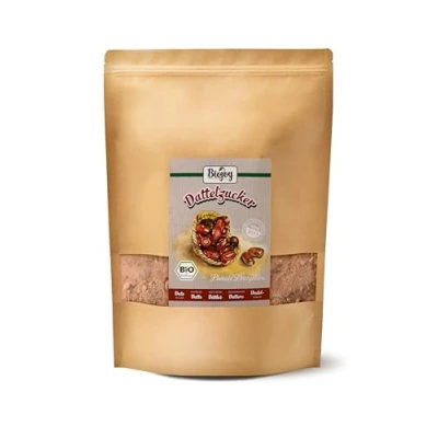Abbildung von Biojoy BIO Dattelzucker (2 kg), unraffiniert, natürlich &amp; ohne Zusätze (Phoenix Dactylifera)