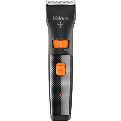 Abbildung von Valera, Swiss Excellence Smart, Haarschneider mit 46 mm Durablade Klingen, 5 Schnittlängen, 6 Abstandskämme, kabelloser Betrieb oder Netzteil, inklusive Batterie, 100 240 V, Made