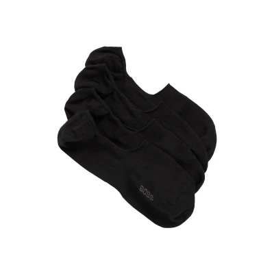 Abbildung von BOSS UNI 2 PACK Füßlinge, Herren, Größe: 43 44, Black
