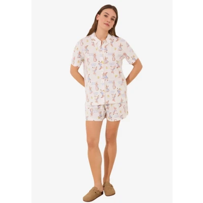 Abbildung von women&#039;secret SET Nachtwäsche Set, Damen, Größe: 32, White