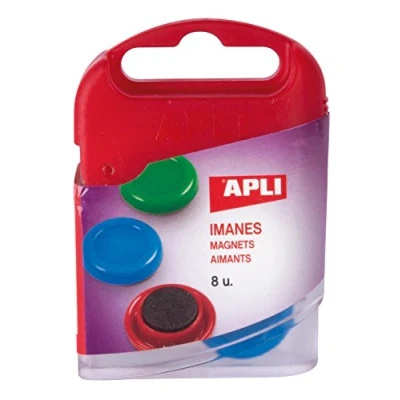 Abbildung von APLI 12673 Magnete, 20 mm, 8 Stück