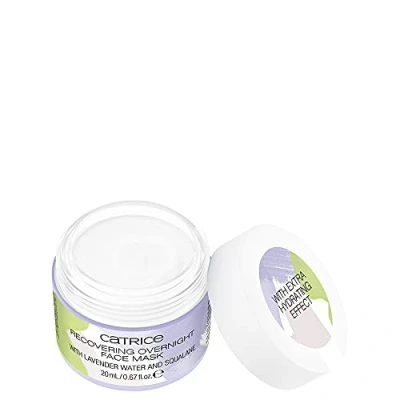 Abbildung von Catrice Recovering Overnight Face Mask, Make Up, Foundation, weiss, für trockene Haut, Mischhaut, pflegend, erfrischend, vegan, ölfrei, entspricht unserem CLEAN BEAUTY Standard (20ml)