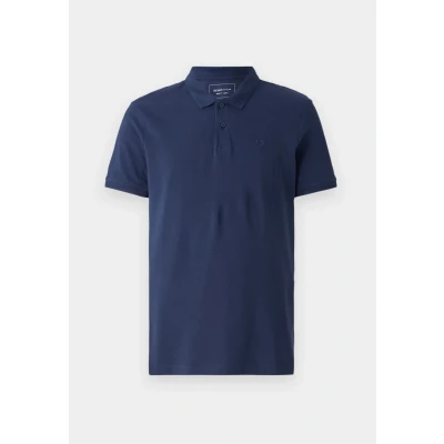 Abbildung von TOM Tailor Denim Basic Poloshirt, Herren, Größe: XXL, Dark blueberry