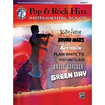 Abbildung von Pop &amp; Rock Hits Instrumental Solos for Strings: Violin, Book CD (Alfred&#039;s Play Along): Geige / Violine (incl. CD) Along: Solos)
