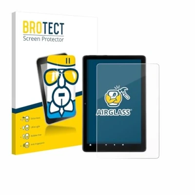 Abbildung von BROTECT Schutzglas für Amazon Fire HD 10 2021 (11. Gen.) Schutzfolie Panzer Folie Glas [Extrem Kratzfest 9H, Anti Fingerprint, Ultra Transparent]
