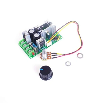 Abbildung von ANGEEK 12V 24V 36V 48V 60V 1200W 20A PWM Controller DC Motor Speed Control Stepless governor Module High Power Drive