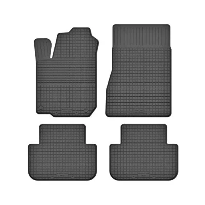 Abbildung von Gummimatten Fußmatten 1.5 cm Rand kompatibel mit Peugeot 407 (Bj. 2004 2011) ideal angepasst 4 Teile EIN Set