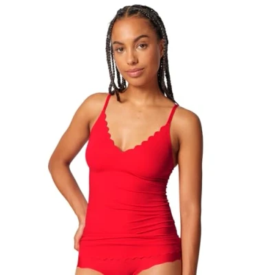 Abbildung von Skiny Achseltop Damen Spaghettishirt mit herausnehmbare Pads Micro (Packung, 1 St) extra flache Nähte