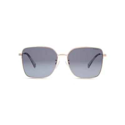Abbildung von Polaroid Unisex Sonnenbrille PLD 4158/G/S/X 58/16/145 Damen Sunglasses, DDB/WJ Gold Copper, 58