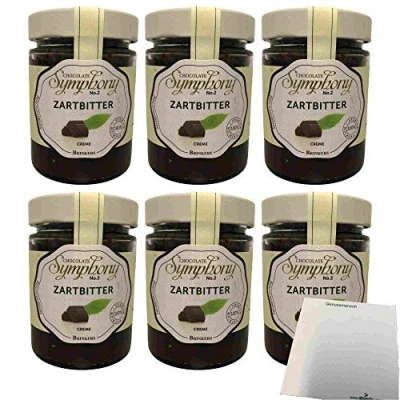 Abbildung von Brinkers Chocolate Symphony No 2 Dunkle Schokolade 6er Pack (6x270g Glas) + usy Block
