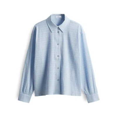 Abbildung von OPUS Langarm Finnea Hemdbluse, Damen, Größe: 38, Oxford blue