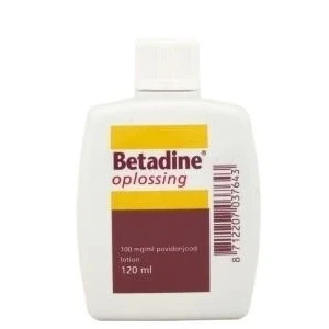 Abbildung von Betadine Desinfektionsmittel Betadinlösung 120 ml