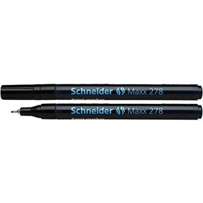 Abbildung von 10 x Schneider Lackmaler Maxx 278 0,8mm schwarz