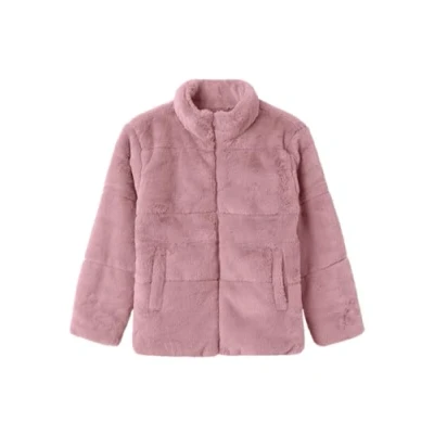 Abbildung von NAME IT Mädchen Nkfmila Faux Fur Jacket Pb Kurzjacke, Rosa, 140
