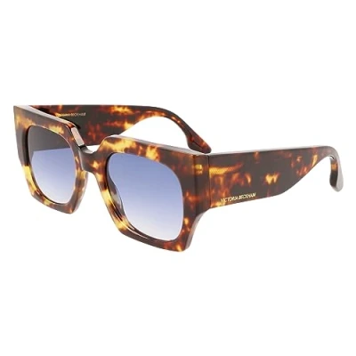 Abbildung von Victoria Beckham Unisex VB608S 43231 Sunglasses, 215 Vintage Havana, 52