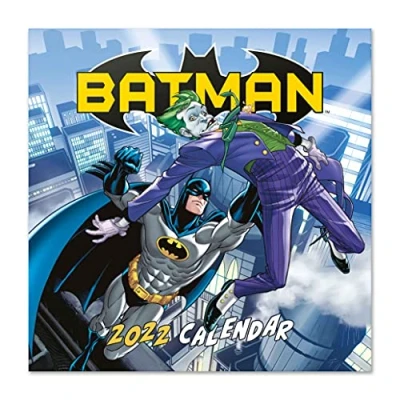 Abbildung von Grupo Erik DC Comics Batman Kalender 2022 Wandkalender Groß für 12 Monate mit Geschenk Poster