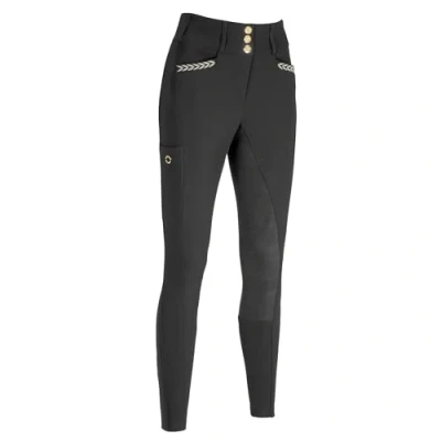 Abbildung von Pikeur Reithose New Candela Full Grip Flex Faux Leather SchwarzVerkauft von Agradi