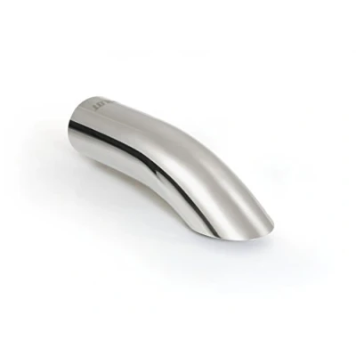 Abbildung von Lampa 60120 Auspuffblende &#039;T 6 Bent end&#039;, Edelstahl, Durchmesser 50 mm