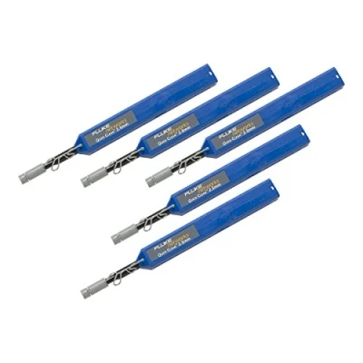 Abbildung von FLUKE networks Quickclean 2.5 5P Quick Clean Reiniger für 1,25 mm SC, ST, FC, E2000 Stecker und Endflächen (5 Stück) Fasertester Zubehör