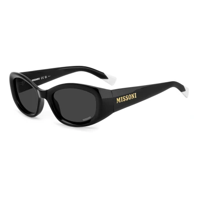 Abbildung von Missoni Damen MIS 0221/S 807/IR Gläser SONNENBRILLEN Acetat Schwarz Grau Quadratisch Normal