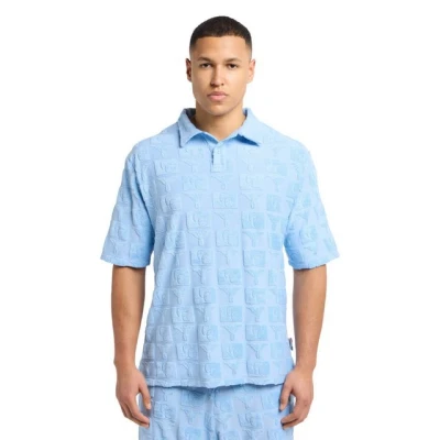 Abbildung von Carlo Colucci Poloshirt, Herren, Größe: Large, Blue