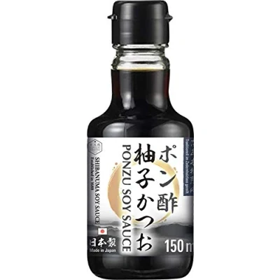 Abbildung von Shibanuma Ponzu Soße Sojasoße mit Yuzu aus Japan Weniger salzig 1 x 150 ml