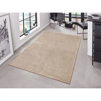 Abbildung von HANSE Home Teppich &quot;Pure 100 Kurzflor&quot;, rechteckig, Kurzflor, Unifarben, Teppich, Modern, Wohnzimmer, Kinderzimmer, Flur