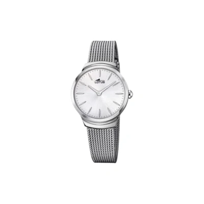 Abbildung von Lotus Watches Damen Datum klassisch Quarz Uhr mit Edelstahl Armband 18495/1