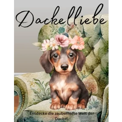 Abbildung von Dackelliebe: Ein Mandala Buch: Mandalas: Entdecke die zauberhafte Welt der Dackel.