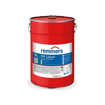 Abbildung von Remmers Holzschutzlasur HK Lasur 3in1 Grey Protect graphitgrau 10 Liter