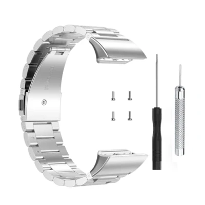 Abbildung von Garmin Approach S10 / Forerunner 35 30 Armband Edelstahl Silber