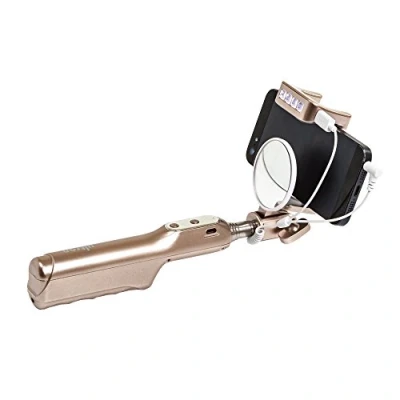 Abbildung von ultron Selfie deluxe flash, Stick mit integriertem Lichtspot, Für Smartphones wie Samsung Galaxy , iPhone und weitere